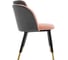 Стул Woodville Orly pink/grey 11782 2