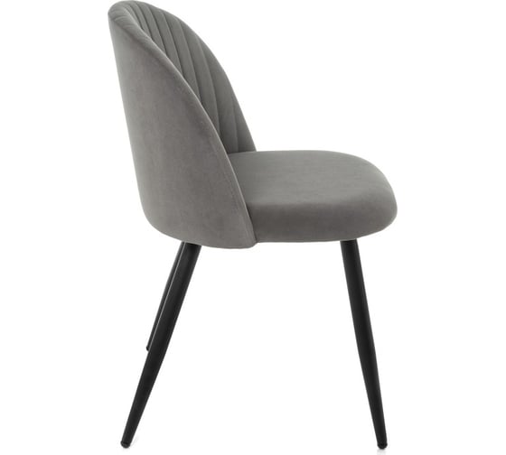 Стул Woodville Gabi 1 dark gray/black 15111