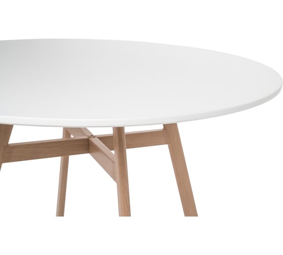 Стол Woodville Skandi 90 белый 11710
