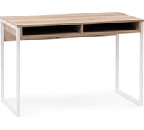 Офисная мебель Woodville Леон Лофт дуб делано светлый/матовый белый 489681