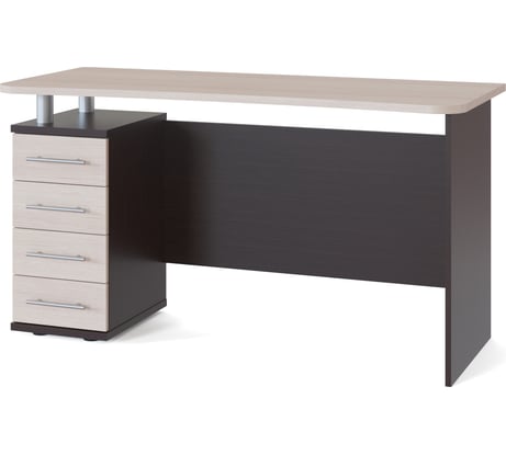 Компьютерный стол СОКОЛ КСТ-105 Венге/беленый дуб 00-00011411