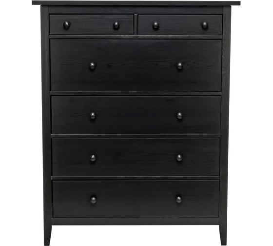 Комод Leset Мира 06 черный 12466-2753 1