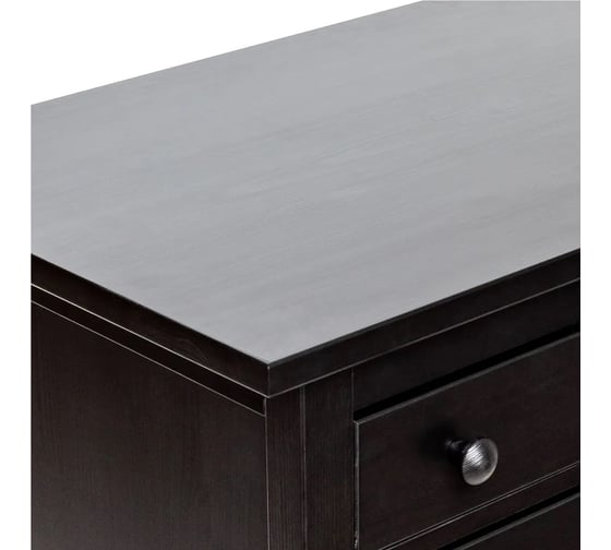 Комод Leset Мира 06 черный 12466-2753