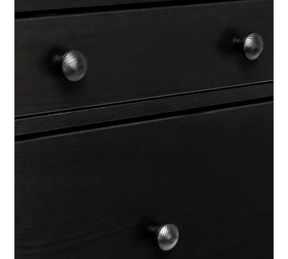 Комод Leset Мира 06 черный 12466-2753