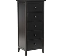 Комод Leset Мира 05 черный 12615-3538