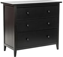 Комод Leset Мира 03 черный 12460-2579