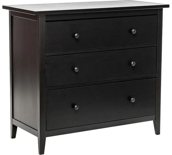 Комод Leset Мира 03 черный 12460-2579