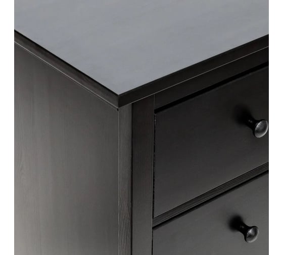 Комод Leset Мира 03 черный 12460-2579