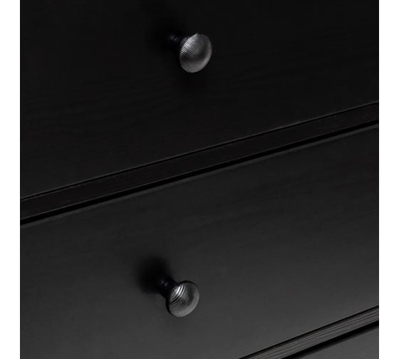 Комод Leset Мира 03 черный 12460-2579