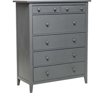 Комод Leset Мира 06 серый 12466-2760