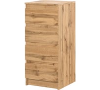 Комод НК-Мебель STERN Т-2 16 мм 4 ящика дуб вотан 72674925