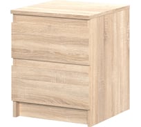 Комод НК-Мебель STERN Т-1 16 мм 2 ящика дуб сонома 72674919