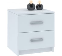 Комод НК-Мебель ЛОФТ 420 2 ящика белый 72230006