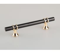 Ручка-кнопка Brante rs.1016.a.96.bk 96 мм черный-золото 107208