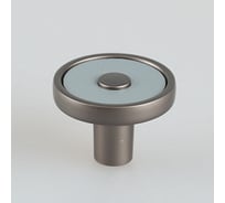 Ручка-кнопка Brante rk.1361.z.knob.grey.blue 96 мм графит-голубой 107211
