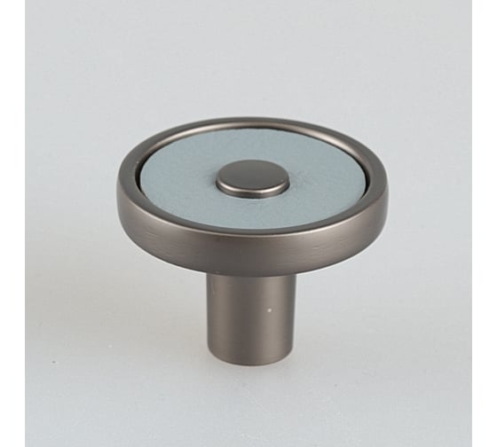Ручка-кнопка Brante rk.1361.z.knob.grey.blue 96 мм графит-голубой 107211 1