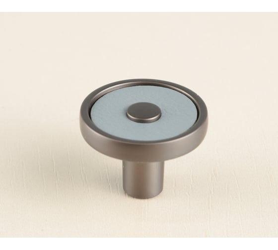 Ручка-кнопка Brante rk.1361.z.knob.grey.blue 96 мм графит-голубой 107211