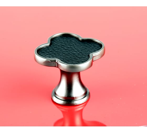 Ручка-кнопка Brante rk.1361.z.knob.grey.black 96 мм графит-черный 107212