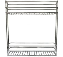 Выкатная двухуровневая корзина-бутылочница SL 450x200, с шариковыми направляющими SAMSUNG DNV STANDART в нижнюю базу 200 мм SL 06.450.200 DNV