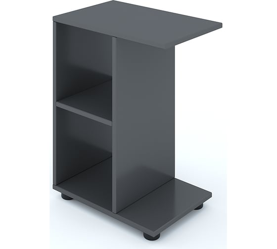 Журнальный стол ФЕЛИКС МАРКЕТПЛЕЙС МКП-СТЖ47x30-В1-297 Антрацит пк-мкп-стж47х30-в1-297