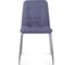 Стулья BRABIX Twins Cf-011 комплект 2 шт, хромированный каркас, ткань, синий 532769 4