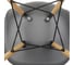 Стулья BRABIX Eames Cf-010 комплект 4 шт, пластик серый, опоры дерево/металл 532632 18