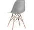 Стулья BRABIX Eames Cf-010 комплект 4 шт, пластик серый, опоры дерево/металл 532632 16