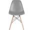 Стулья BRABIX Eames Cf-010 комплект 4 шт, пластик серый, опоры дерево/металл 532632 17