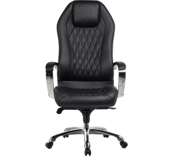 Компьютерное кресло Woodville Damian black/satin chrome 15430
