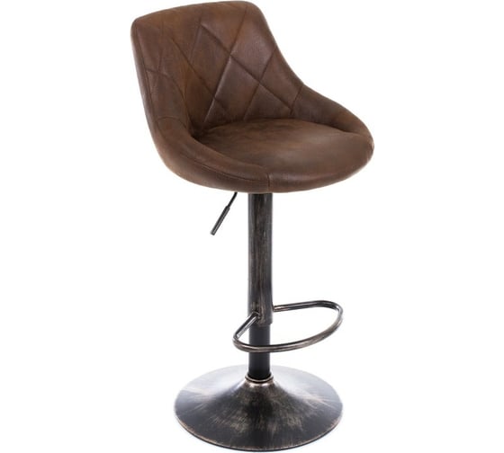 Барный стул Woodville Curt vintage brown 1882