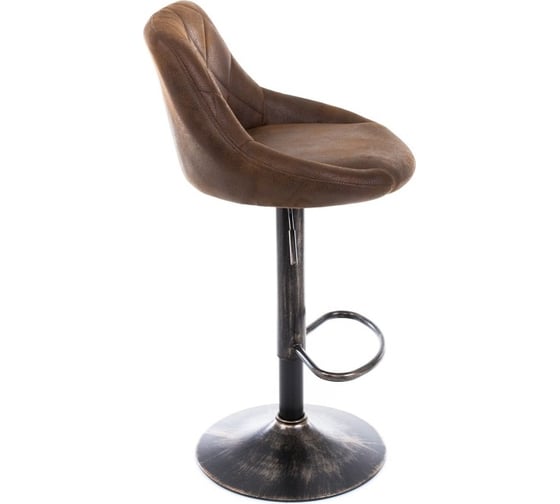 Барный стул Woodville Curt vintage brown 1882