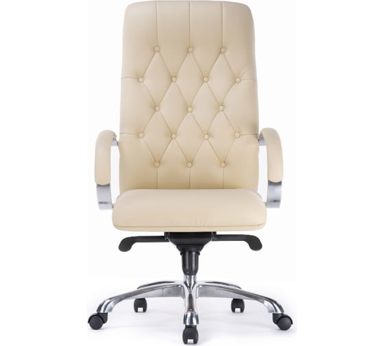 Компьютерное кресло Woodville Osiris beige/satin chrome 15426