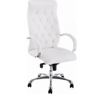 Компьютерное кресло Woodville Osiris white/satin chrome 15425