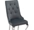 Стул Woodville Viki на металлокаркасе, dark grey/steel 15386 4