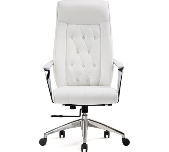 Компьютерное кресло Woodville Sarabi white/satin chrome 15424