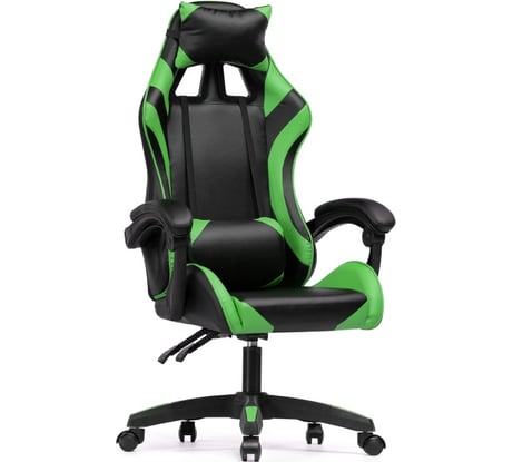 Стул Woodville Rodas black/green 15244