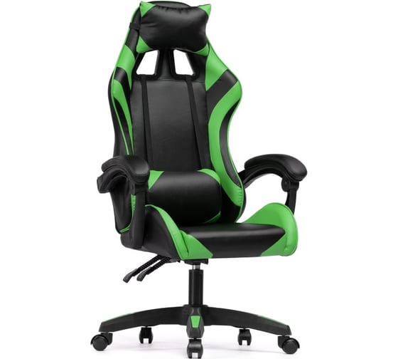 Стул Woodville Rodas black/green 15244