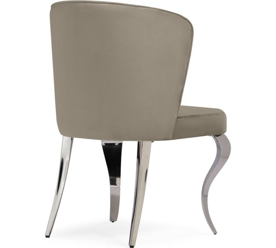 Стул Woodville Edwin на металлокаркасе, light beige/steel 15389