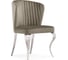 Стул Woodville Edwin на металлокаркасе, light beige/steel 15389 1