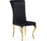 Стул Woodville Lund на металлокаркасе, black/gold 15383 1