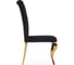 Стул Woodville Lund на металлокаркасе, black/gold 15383 3
