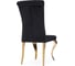 Стул Woodville Lund на металлокаркасе, black/gold 15383 4