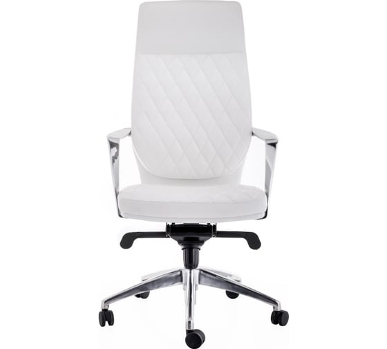 Компьютерное кресло Woodville Isida white/satin chrome 15427