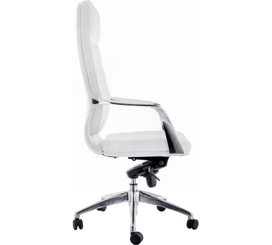 Компьютерное кресло Woodville Isida white/satin chrome 15427