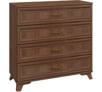 Комод с четырьмя ящиками Атмосфера Мирелла Орех Селект 00-00019603