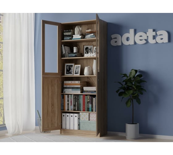 Книжный шкаф ADETA IKEA Билли 334 light beige 1033128