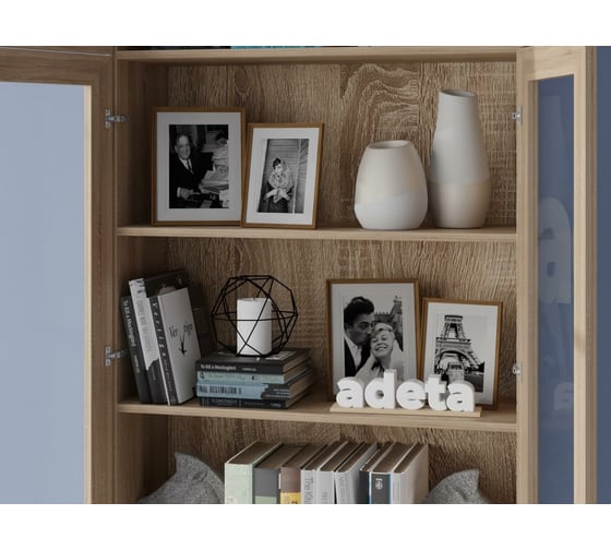 Книжный шкаф ADETA IKEA Билли 322 beige 2256623