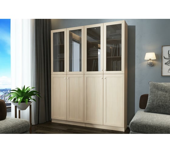 Книжный шкаф ADETA IKEA Билли 342 beige 9522318 1