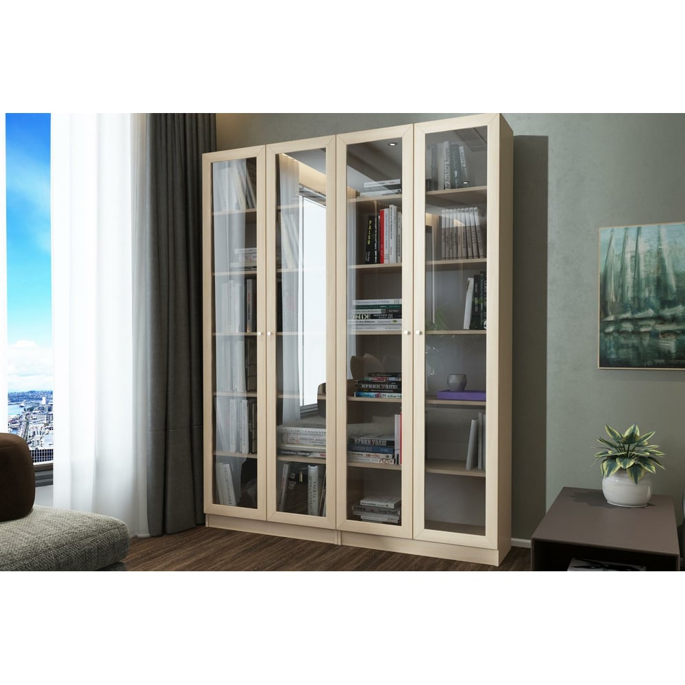 Книжный шкаф ADETA IKEA Билли 344 beige 6874130 - выгодная цена, отзывы ...