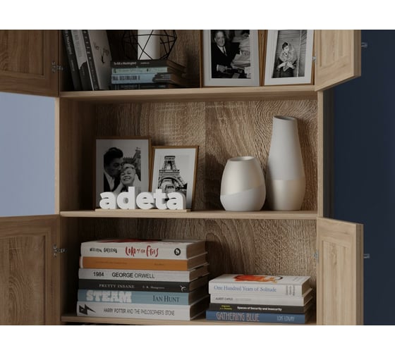 Книжный шкаф ADETA IKEA Билли 385 beige 6480854